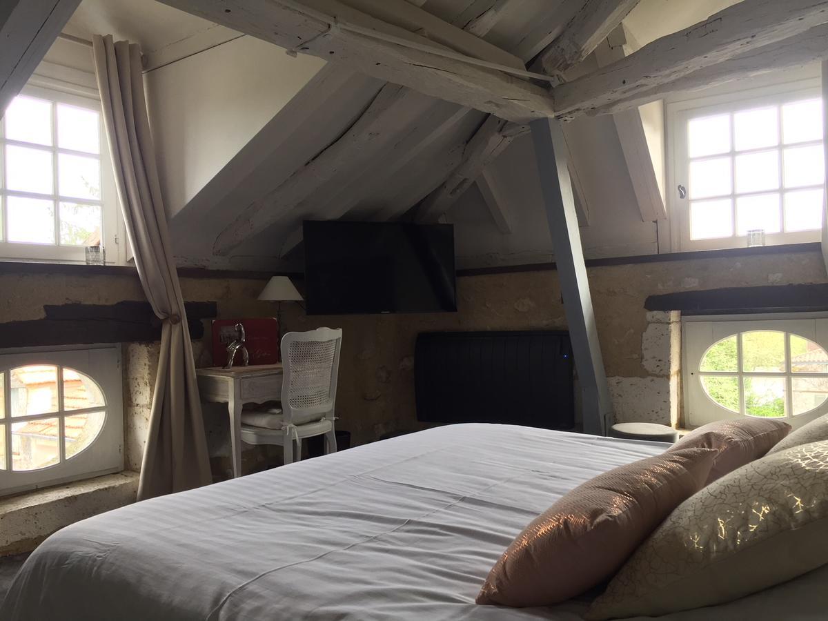 Hostellerie Les Griffons Bourdeilles Eksteriør billede